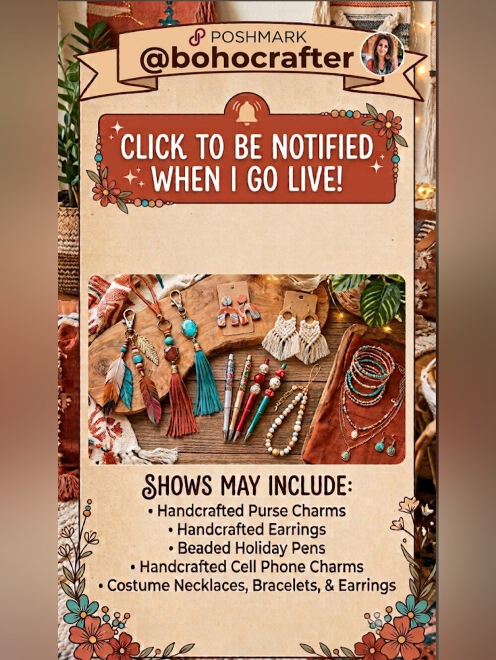 Click To Be Notified When I Go Live